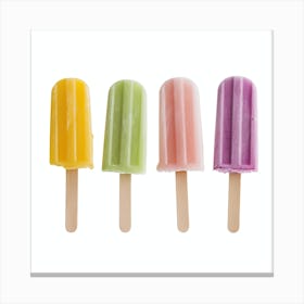 Popsicles Canvas Print