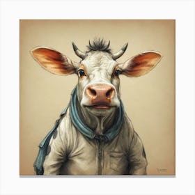 Cow!! 2 Canvas Print