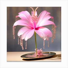 Alien flower Canvas Print