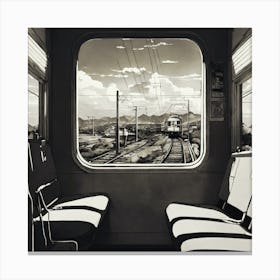 Train Station Canvas Print