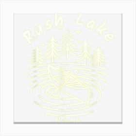 Rush Lake In Utah Canvas Print