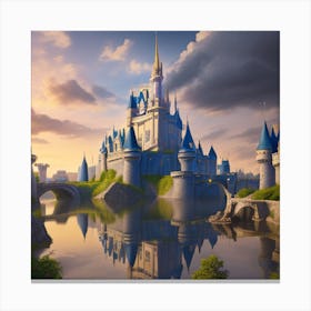 Mystic Castle Canvas Print