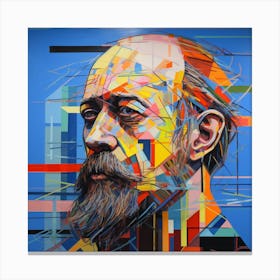 Man With A Beard Canvas Print