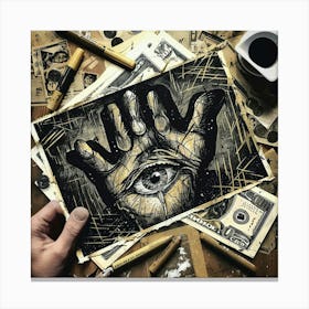 All Seeing Eye Canvas Print