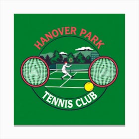 Hanover Park Tennis Club Logo Canvas Print