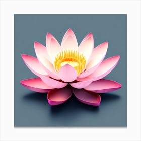 Lotus Flower 9 Canvas Print