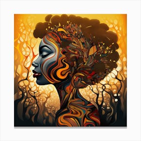 Afrofuturism 119 Canvas Print