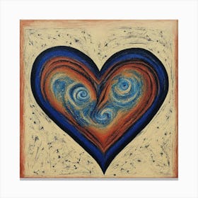 Heart Of The Universe 1 Canvas Print