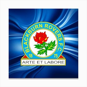 Blackburn Rovers F.C Logo Wall Art 20 Canvas Print