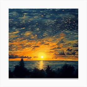 Starry Sky Canvas Print