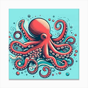 Octopus 2 Canvas Print