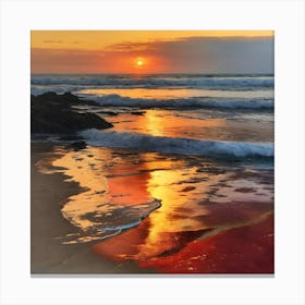 Sunset Canvas Print