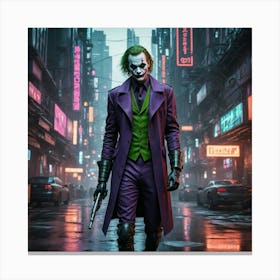 Joker 160 Canvas Print