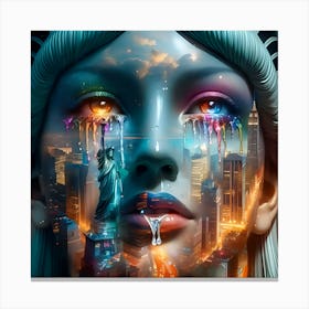 New York City 3 Canvas Print