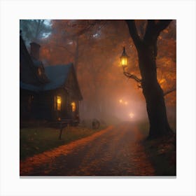 Fright Night Canvas Print