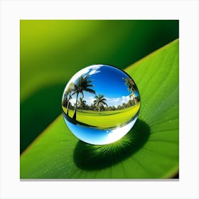 Water Drop Canvas Print