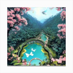 Cherry Blossoms 2 Canvas Print