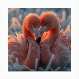 Flamingos 6 Canvas Print