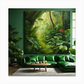 Tropical Jungle 37 Canvas Print