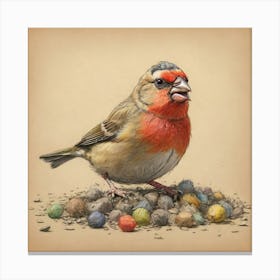 Robin 6 Canvas Print