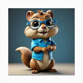 Alvin And The Chipmunks 4 Canvas Print