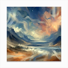 Abstract Horizons 39 Canvas Print