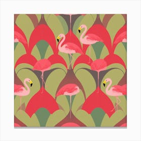 Flamingos 6 Canvas Print