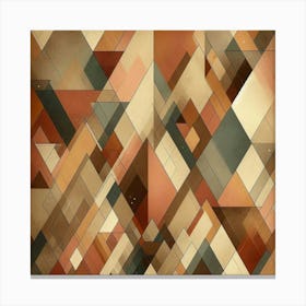 Abstract Geometric Pattern 59 Canvas Print