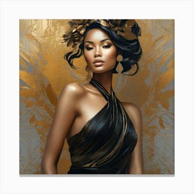 Black Beauty Canvas Print