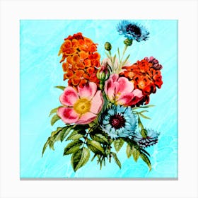 Bouquet Of Flowers 10 Canvas Print