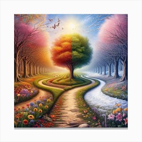 Tree Of Life 4 Canvas Print