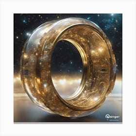 Golden Ring Canvas Print