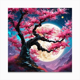 Cherry Blossom Tree 2 Canvas Print