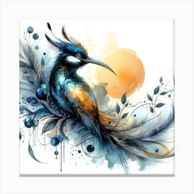 Wild Animal Illustration 199 Canvas Print