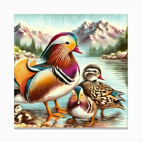 Wild Bird Artwork 15 Canvas Print