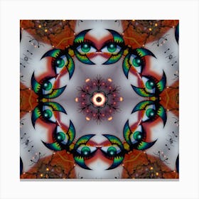 Psychedelic Mandala 5 Canvas Print