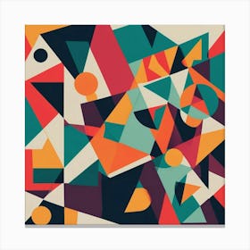 Abstract Geometric Design 3 Canvas Print