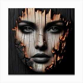 Portrait Of A Woman 43 Canvas Print