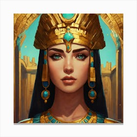Egyptian Princess 2 Canvas Print