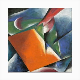 Architectonic Painting By Liubov Popova Canvas Print