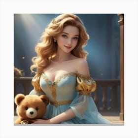 Cinderella 182 Canvas Print