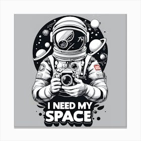 Need to Space Canvas Print