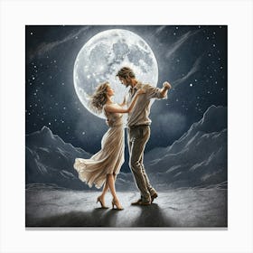 Moonlight Dance Canvas Print