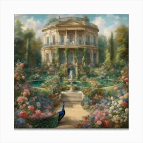 house of blossom Canvas Print