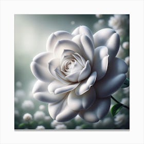 White Rose 1 Canvas Print