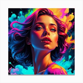I Am Her Canvas Print