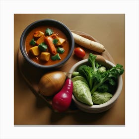 Thai Food Canvas Print