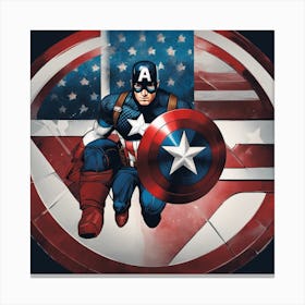 Captain America 5 Canvas Print