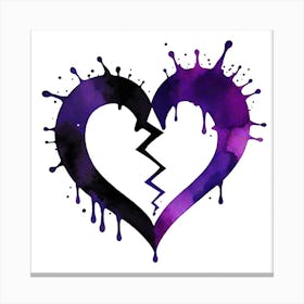 Broken Heart 2 Canvas Print