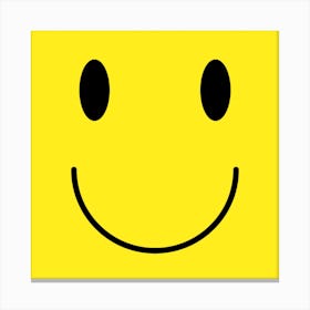 Smiley Canvas Print